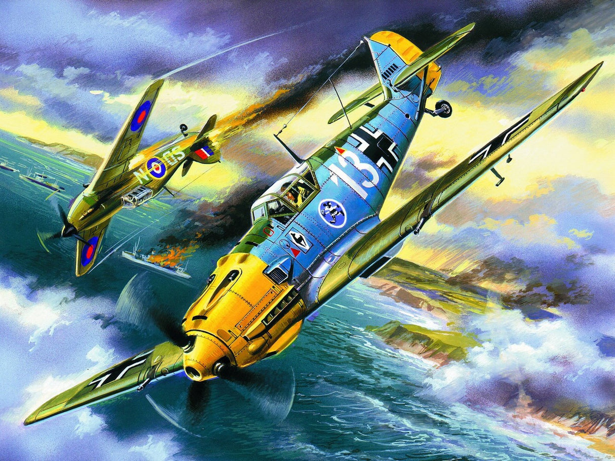 Messerschmitt Bf 109E-3 WWII German Fighter Plane