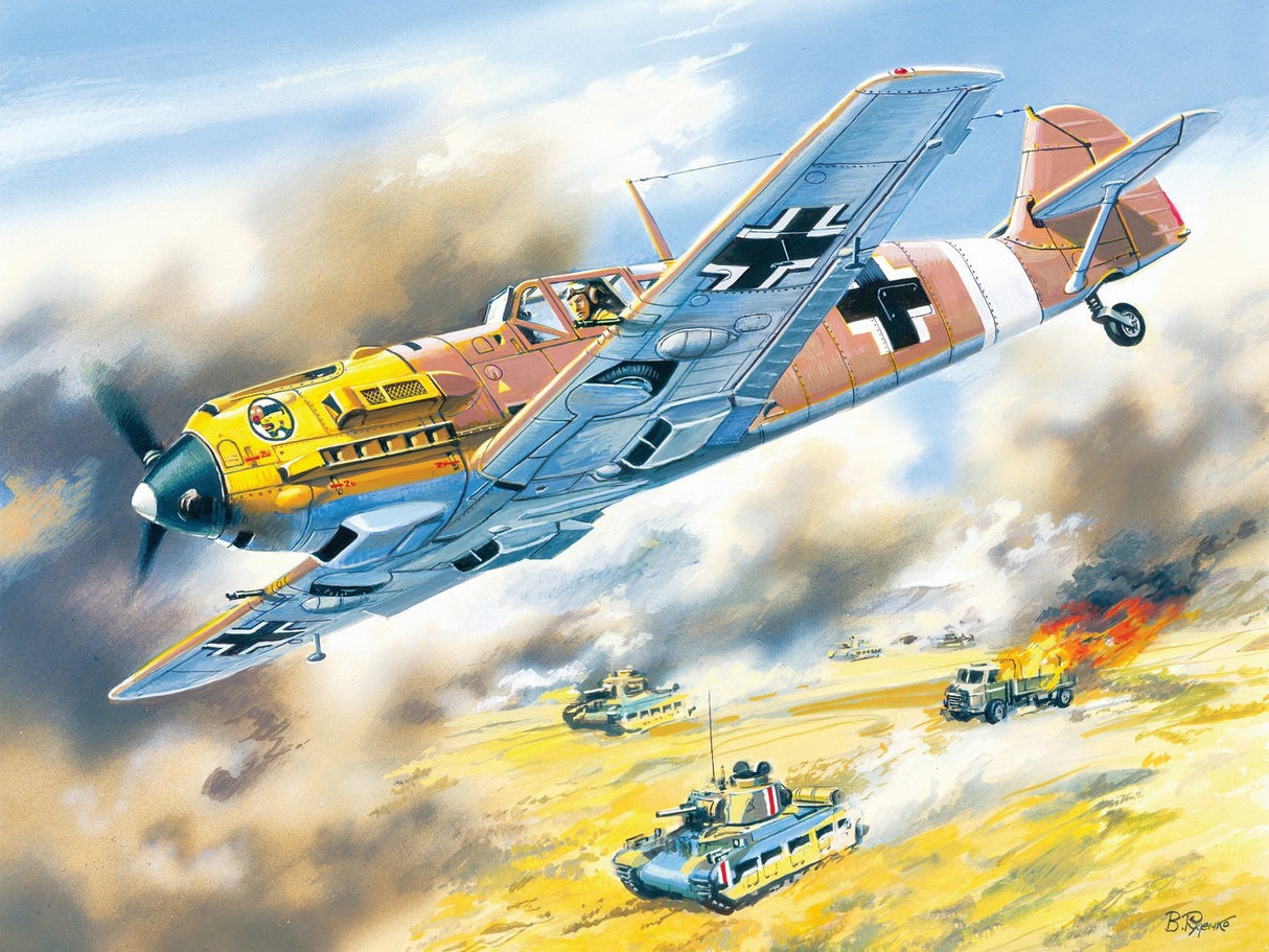 Messerschmitt Bf 109E-7/Trop WWII German Fighter Plane