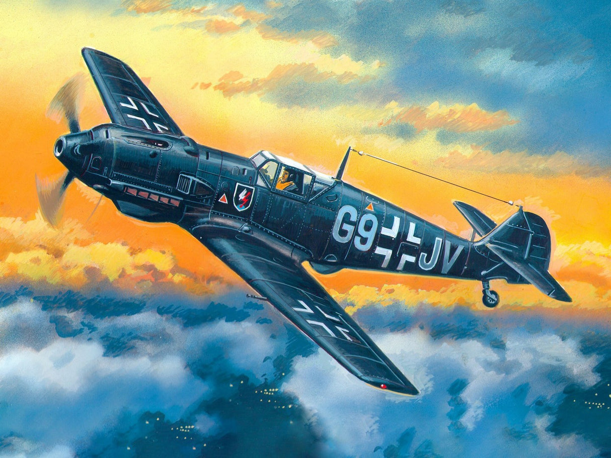 Messerschmitt Bf 109E-4 WWII German Night Fighter Plane