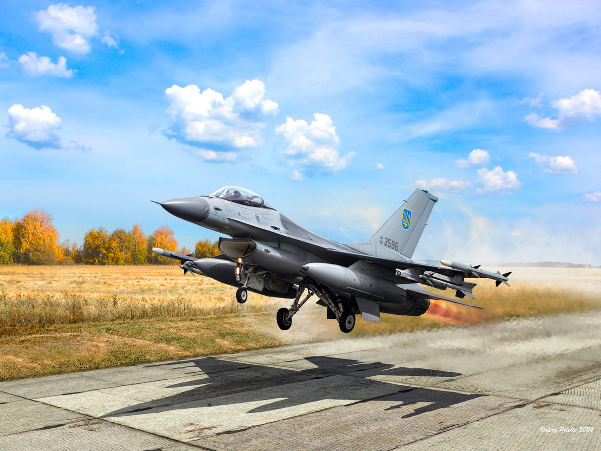 ICM F-16AM of Ukrainian Air Forces with PAG-14