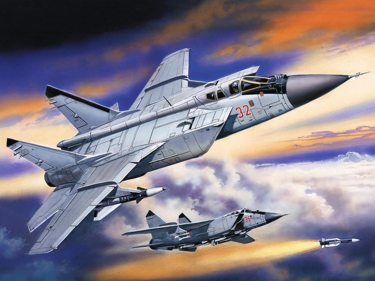 Mikoyan-31B Russian Heavy Interceptor Fighter Plane