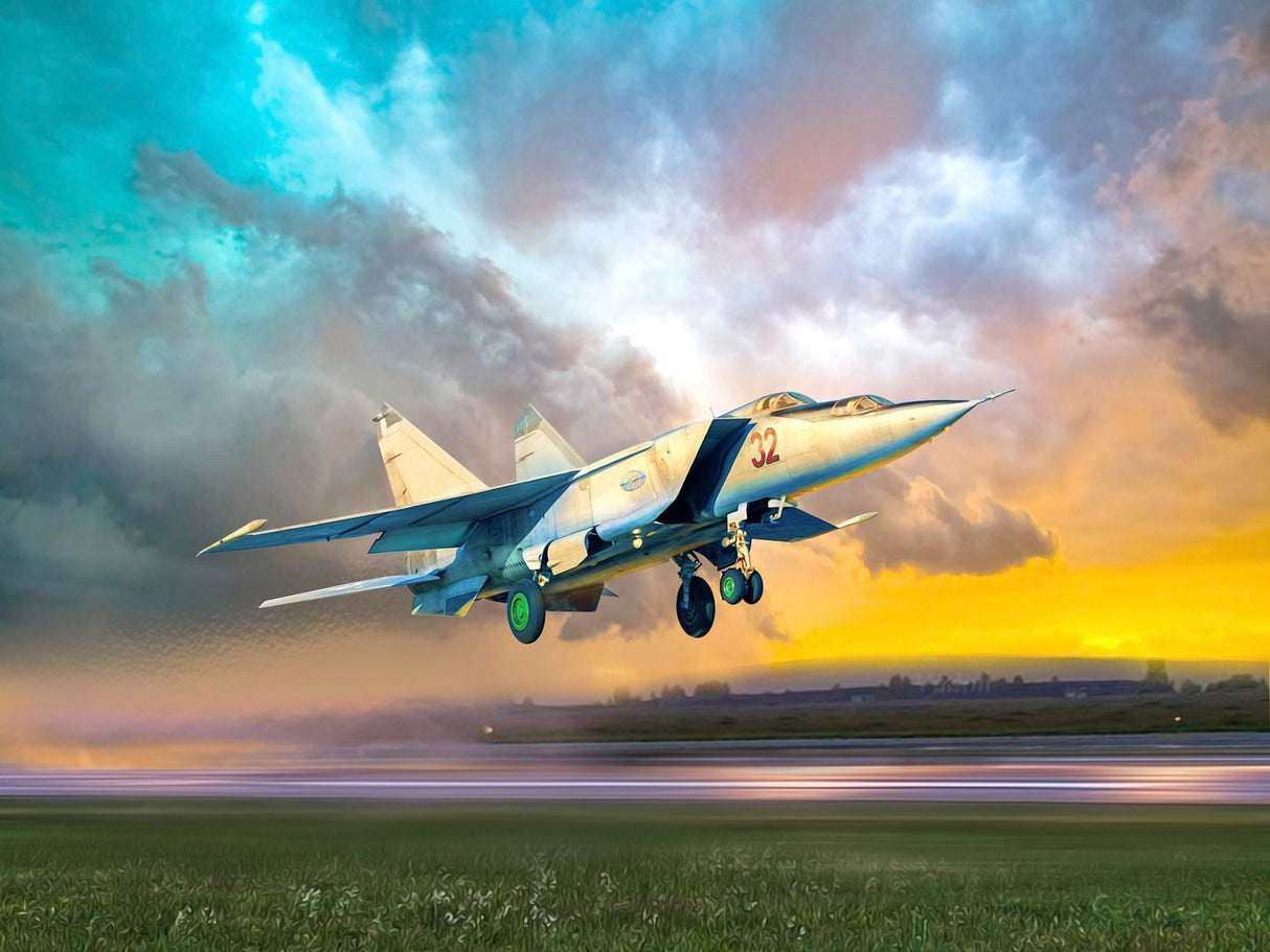MiG-25 RU Soviet Training Aircraft