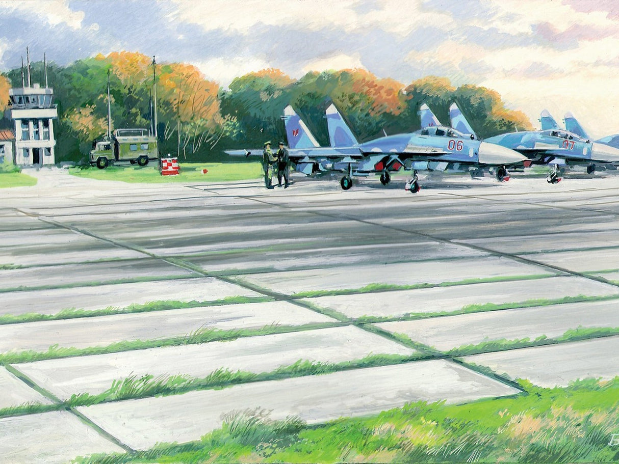 Soviet PAG-14 Airfield Plates with 32 Pieces (362×216 mm)