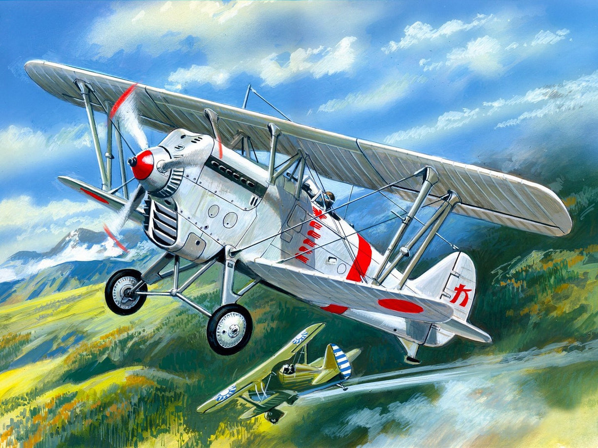 Ki-10-II Japan Army Biplane Fighter
