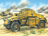 ICM Sd.Kfz.222 German Light Armoured Vehicle 1:72