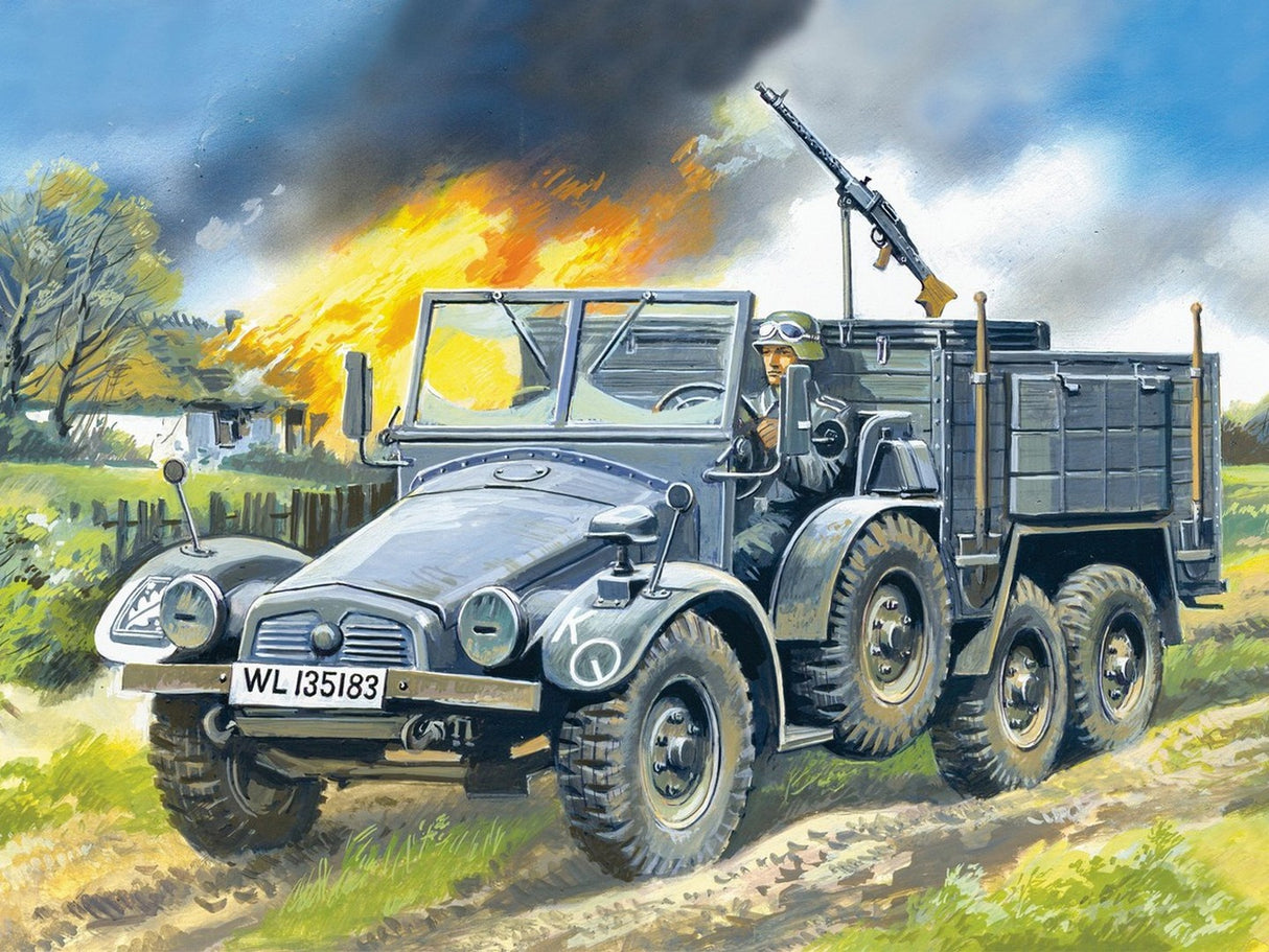 Krupp L2H143 Kfz.70 German Light Army Truck