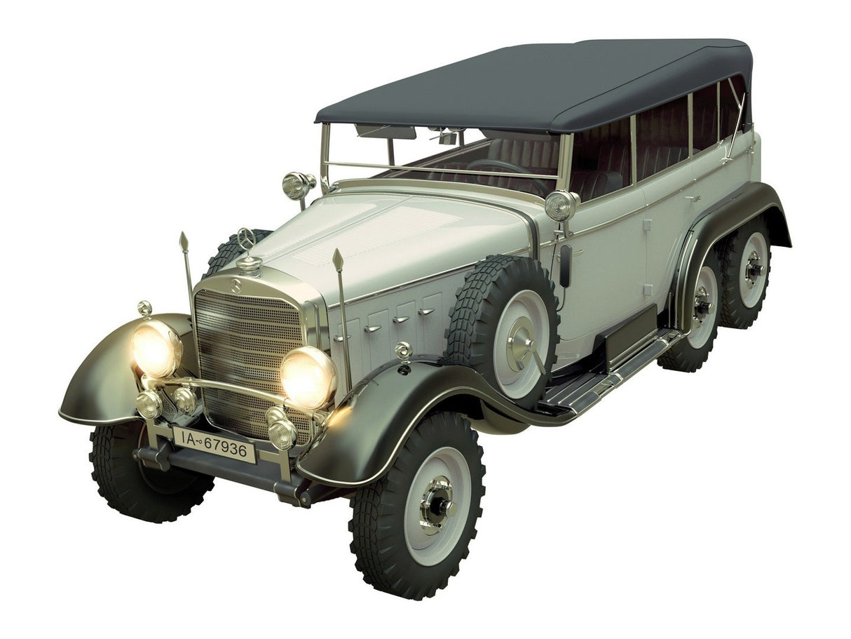 G4 (1935) Soft Top WWII German Staff Car Snap Fit