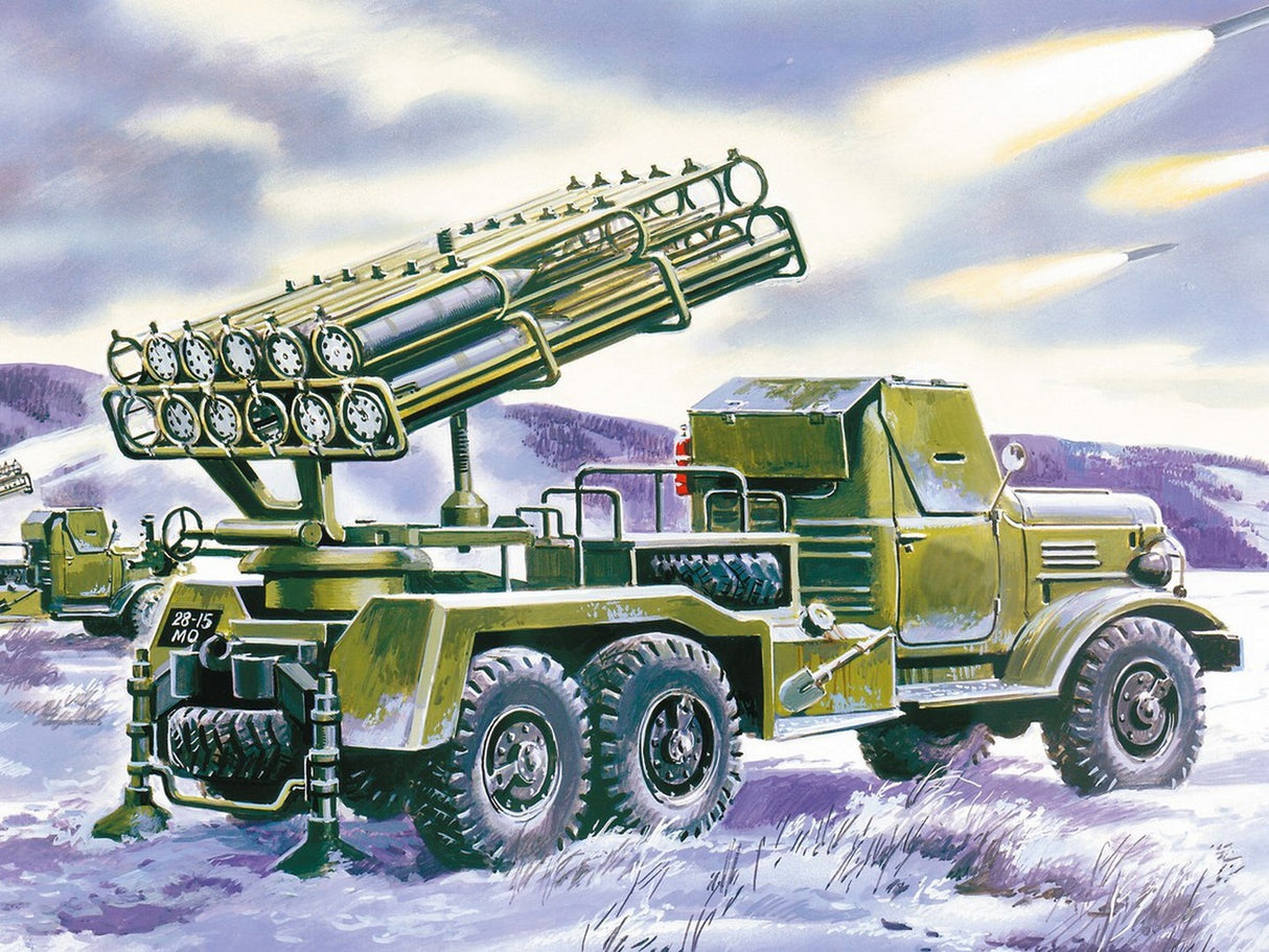 BM-24-12 MLRS on ZiL-157 Base