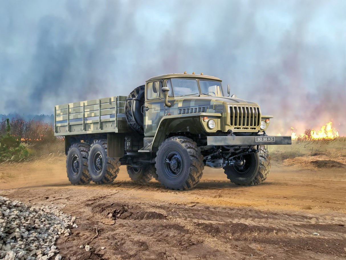 URAL-4320 Military Truck of the Armed Forces of Ukraine