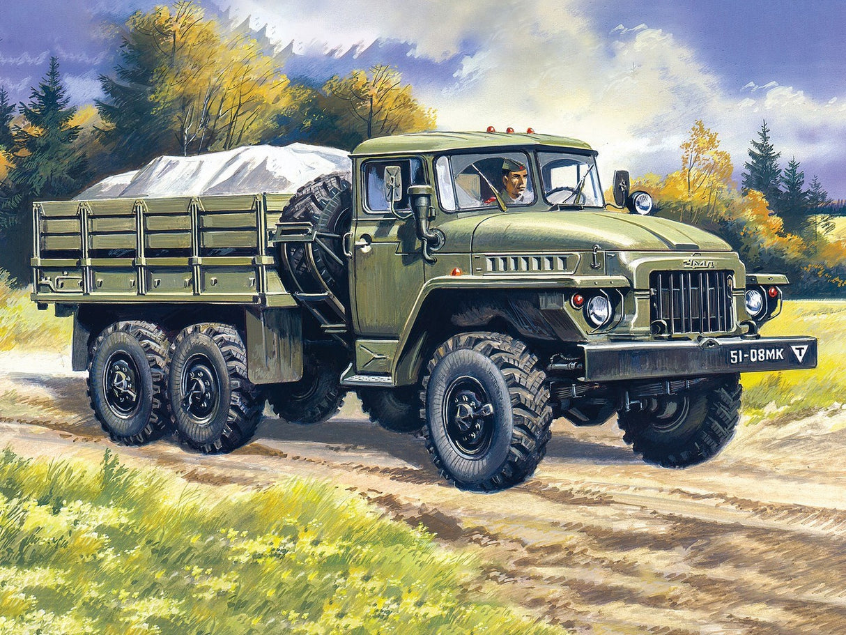 URAL-375D Army Truck