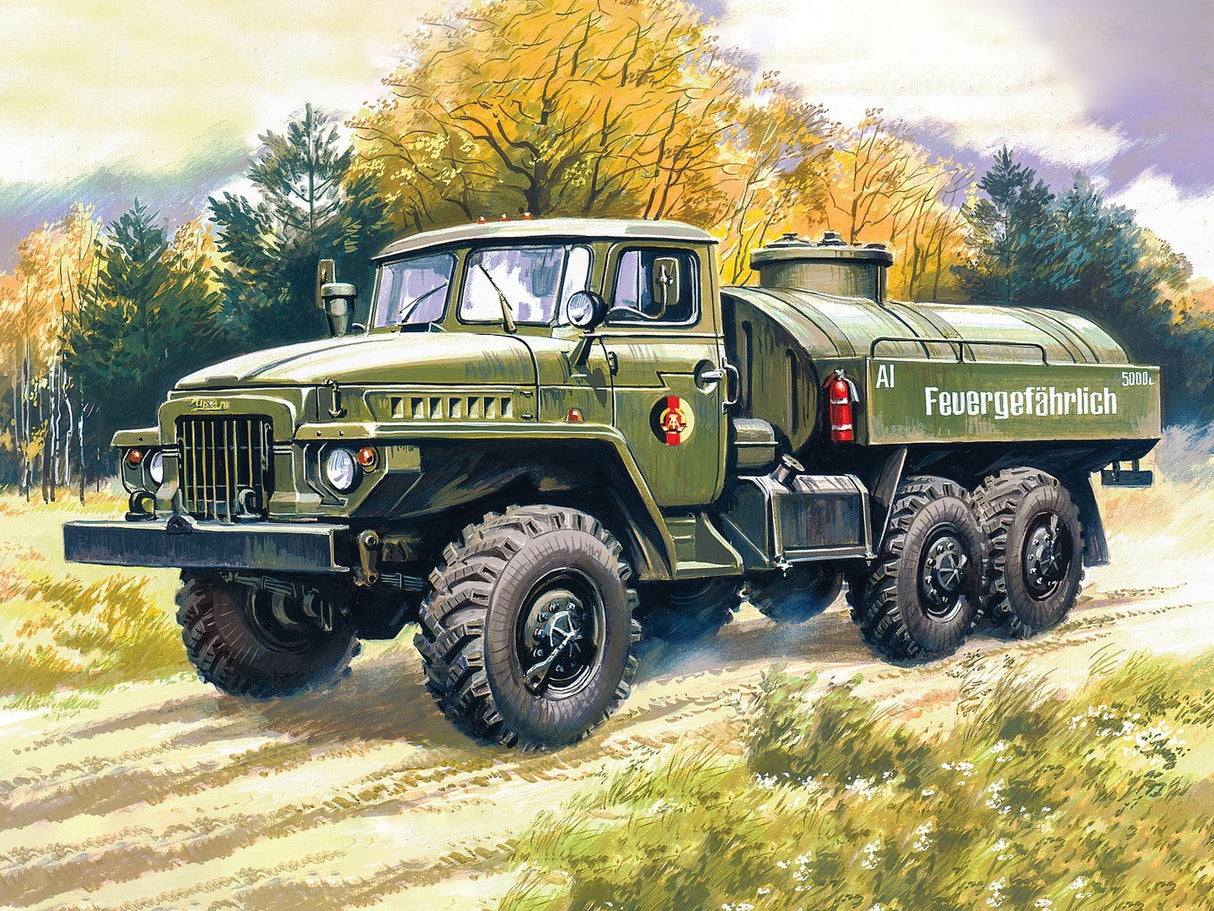 ATZ-5-375 Fuel Bowser Ural Truck