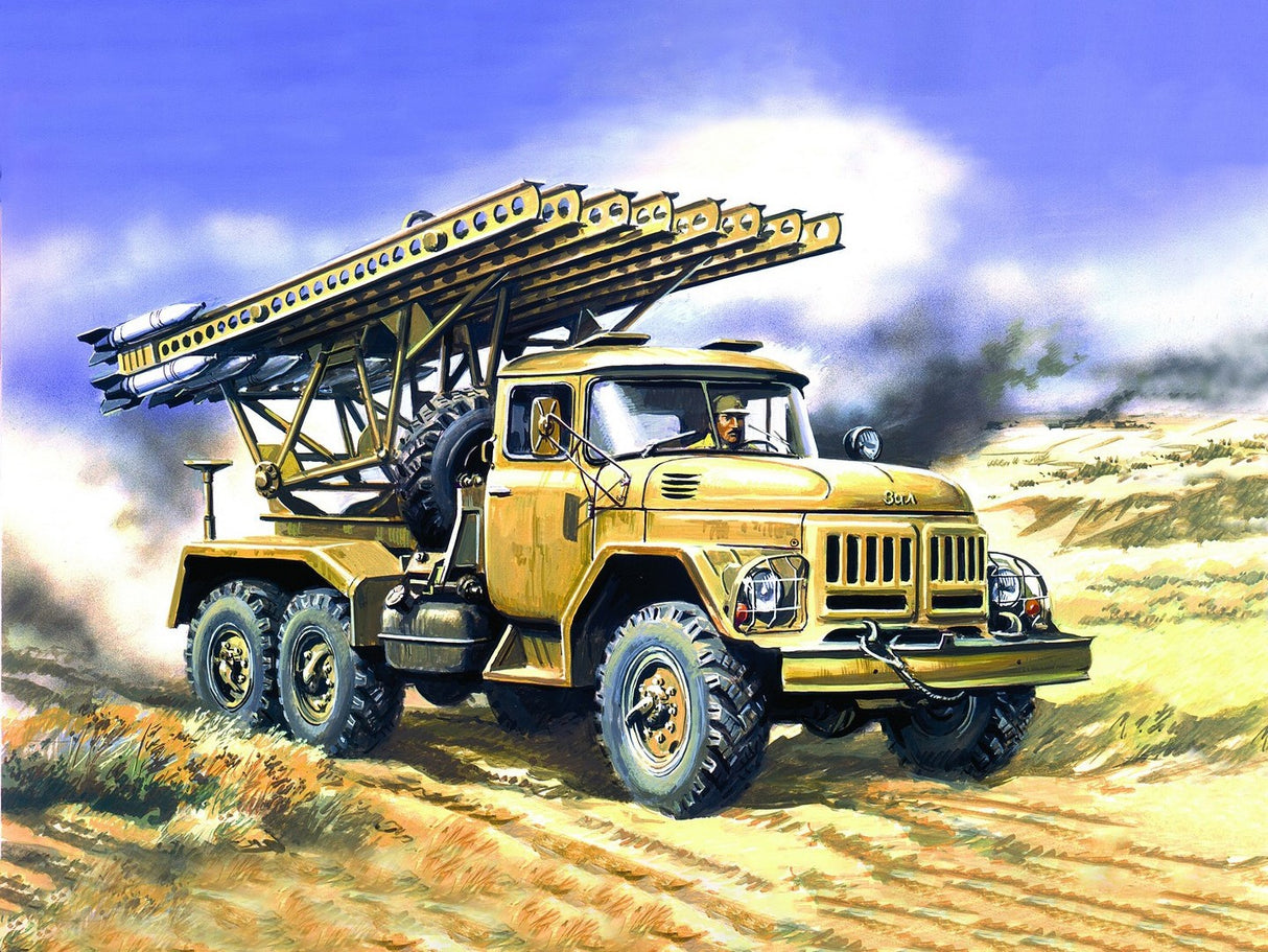 BM-13-16  MLRS on ZiL-131 Base