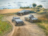 Wehrmacht Armoured Vehicles (Sd.Kfz.251/1 Ausf.A Panzerspähwagen P 204 (f) Sd.Kfz. 247 Ausf.B)