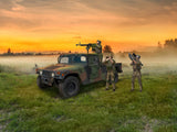 ICM Drone Hunters™ Humvee M1097A2 Cargo Carrier DShKM & Crew Figures)