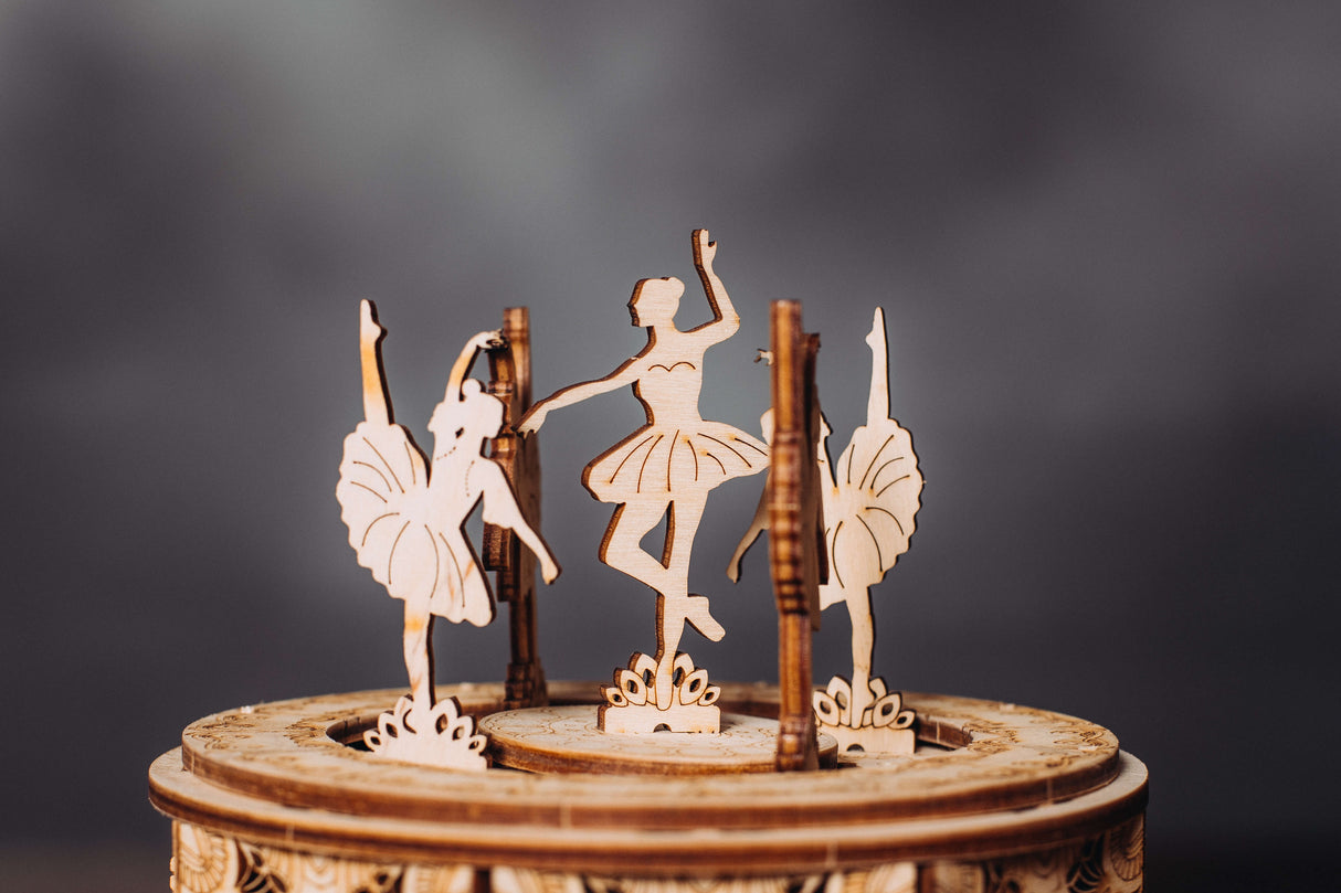 Wood Trick Dancing Ballerinas Kit