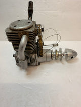 Webra T4-60 10cc Four-Stroke Glow R/C Aircraft Engine – Vintage German – T4 Second Hand dameaged timing belt (Box 161)