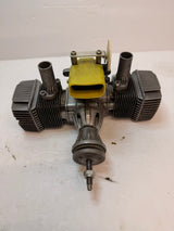 Second Hand Tartan Twin 77 44cc Vintage Twin-Cylinder Glow Model Aircraft Engine