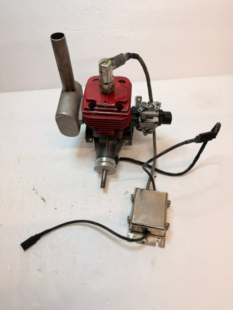 Second hand 2-Stroke Petrol Engine MVVS 35 IFS / MVVS 215 IFS – 35 cc petrol R/C aircraft engine