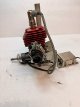 Second hand 2-Stroke Petrol Engine MVVS 35 IFS / MVVS 215 IFS – 35 cc petrol R/C aircraft engine