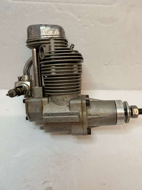 Enya 60-4C 9.95cc Four-Stroke Glow R/C Aircraft Engine – Japan – Model 87001- SECOND HAND - Good Condition