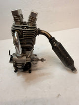 O.S. FS-120 20cc Four-Stroke Glow Engine R/C Aircraft Engine – Japan Second hand (Box 161)