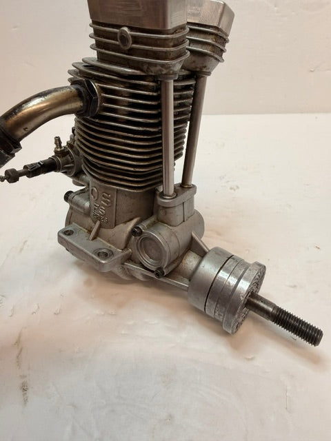 O.S. FS-120 20cc Four-Stroke Glow Engine R/C Aircraft Engine – Japan Second hand (Box 161)