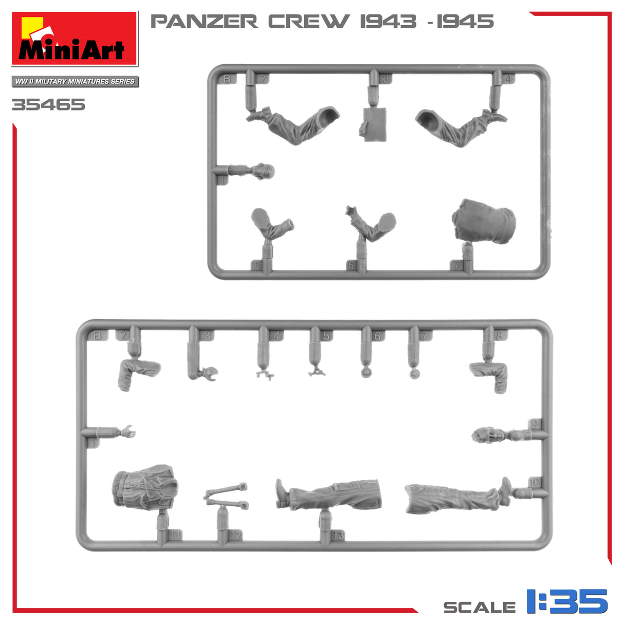 MiniArt 1/35 PanzerCrew - 1943-1945 35465