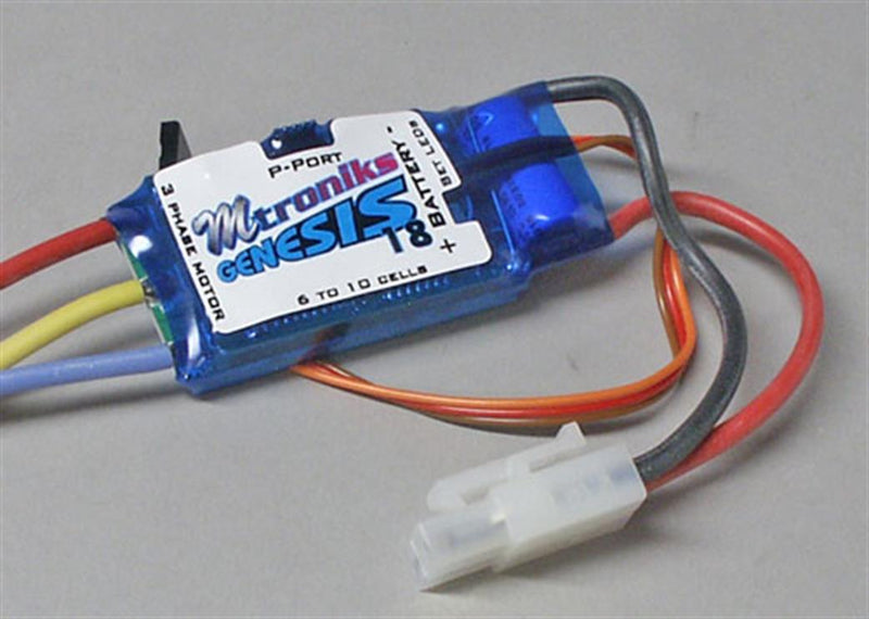 Mtroniks Genesis 18A Brushless ESC Speed Controller for RC Aircraft