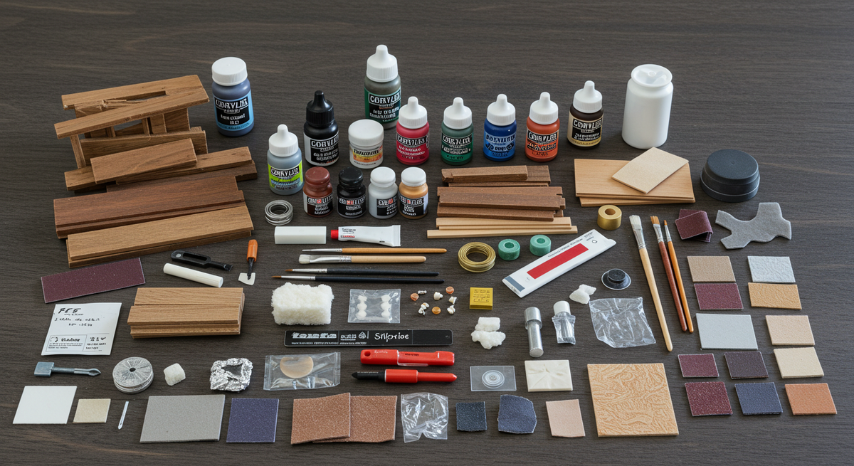 Example Modelling Materials Model Making Building Materials – Sussex Model Centre
