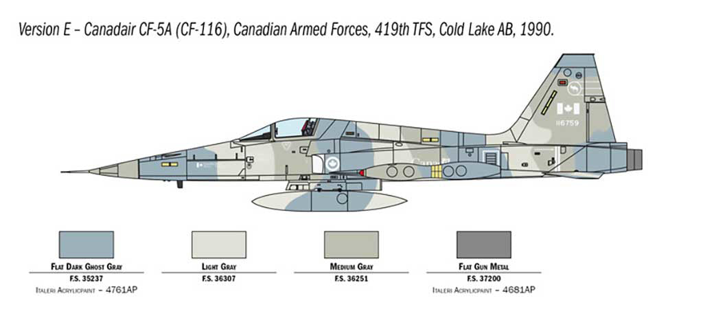 Italeri 1/72 F-5A Freedom Fighter 1441