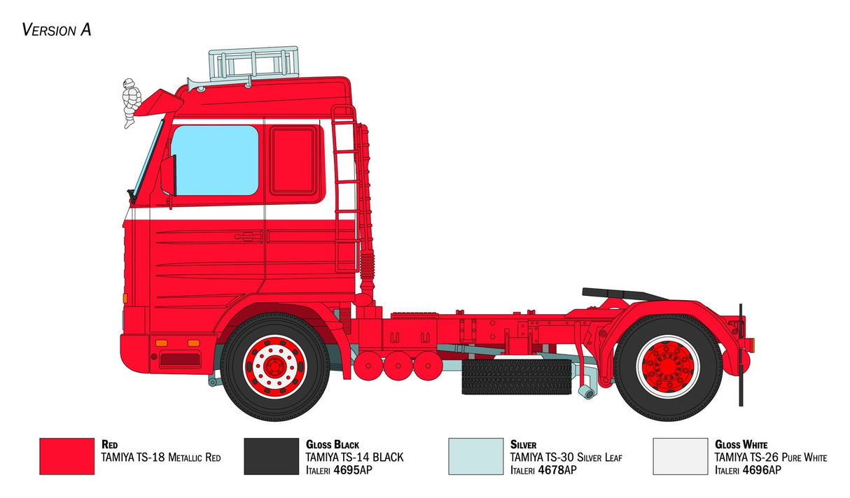 Italeri 1/24 Scania R143 M500 Streamline 4x2 3950