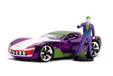 Jada Die Cast Collectables - 1:24 Hollywood Rides Corvette with Joker Figure