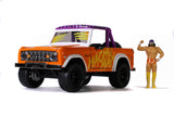 Jada Die Cast Collectables - 1:24 Hollywood Rides 1973 Ford Bronco with Macho Man Figure