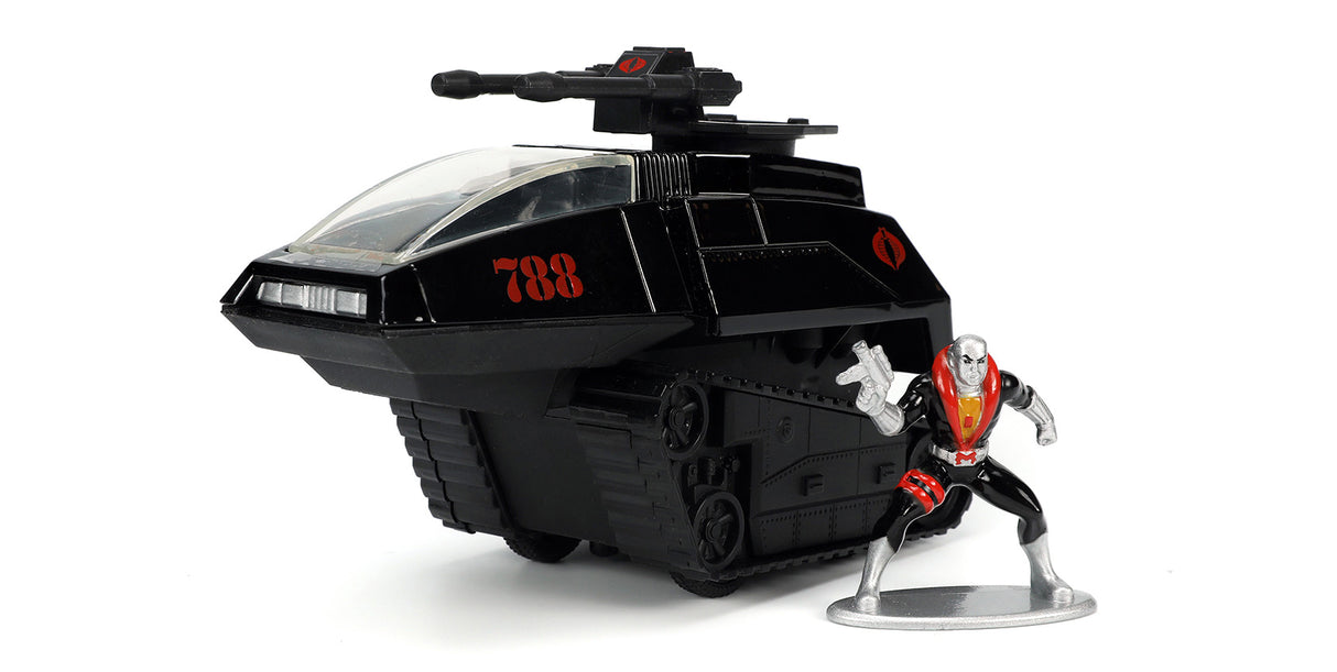 Jada Die Cast Collectables - 1:32 Hollywood Rides G.I. Joe H.I.S.S Tank with Destro Figure