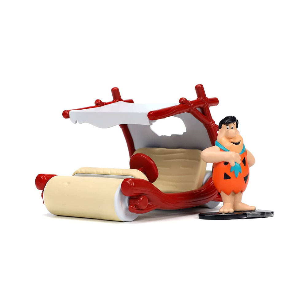 Jada Die Cast Collectables - 1:32 Flintstones Mobile with Fred Flintstone Figure