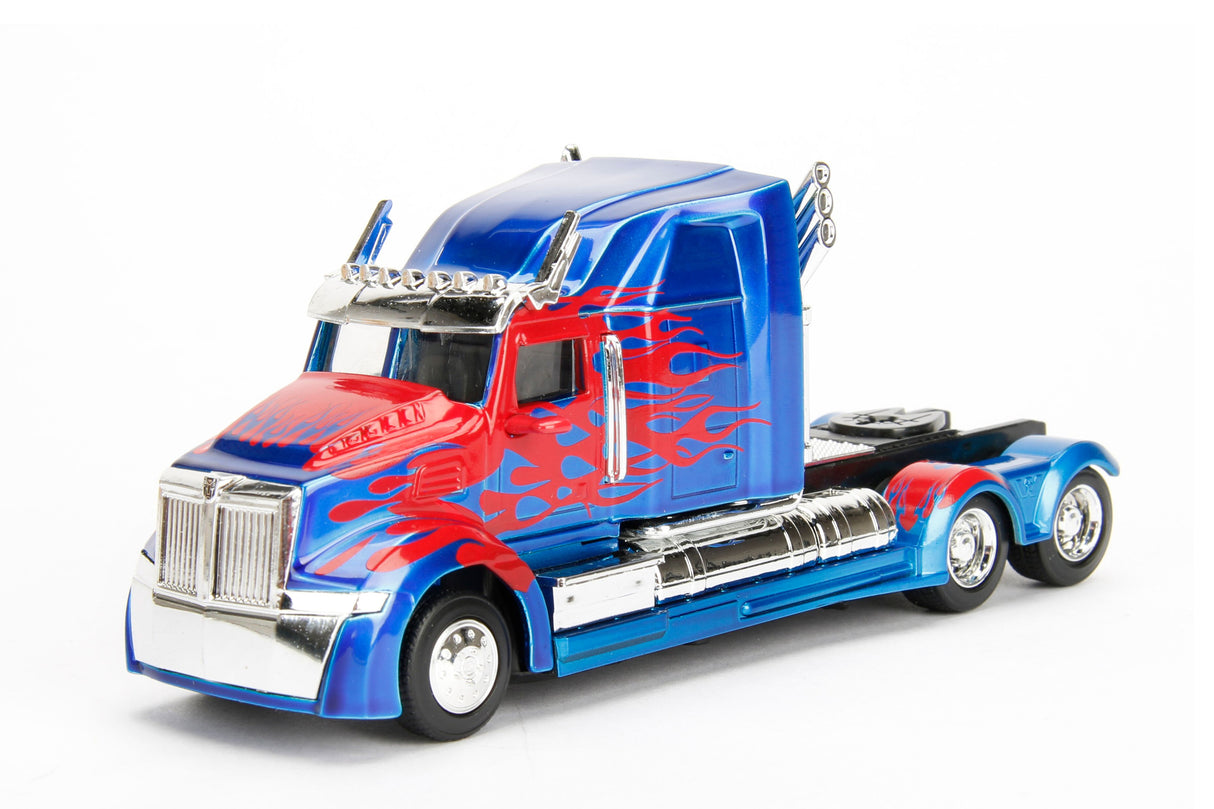 Jada Die Cast Collectables - 1:32 Transformers Western Star 5700 Optimus Prime