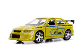 Jada Die Cast Collectables - 1:32 Fast and Furious Brians Mitsubishi Lancer EVO II
