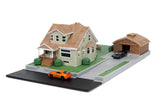 NANO Hollywood Rides Die Cast Collectables - NANO Hollywood Rides Doms House Diorama Set with 2 cars