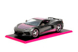 Jada Die Cast Collectables - 1:24 Pink Slips 2020 Chevrolet Corvette Stingray - Candy Metallic Black