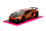 Jada Die Cast Collectables - 1:24 Pink Slips Lamborghini Aventador SV - Bronze