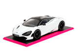 Jada Die Cast Collectables - 1:24 Pink Slips McLaren 720S - Starlight Pearl White