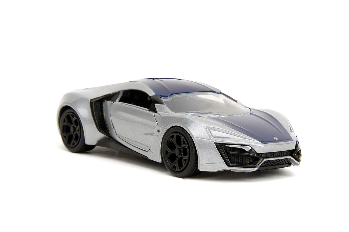 Jada Die Cast Collectables - 1:32 Pink Slips Lykan Hypersport - Silver