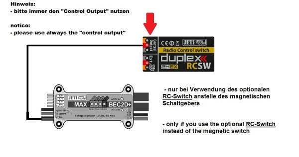 JETI model MAX BEC 2D Plus EX