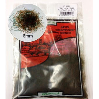 Javis JHG4 Static Hairy Grass No 4 Grass Forest Mix 6mm