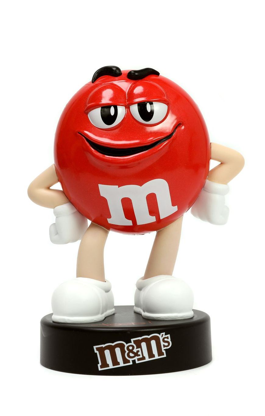 Metals Die Cast Licensed Collectables - M&M Red Metal Figure