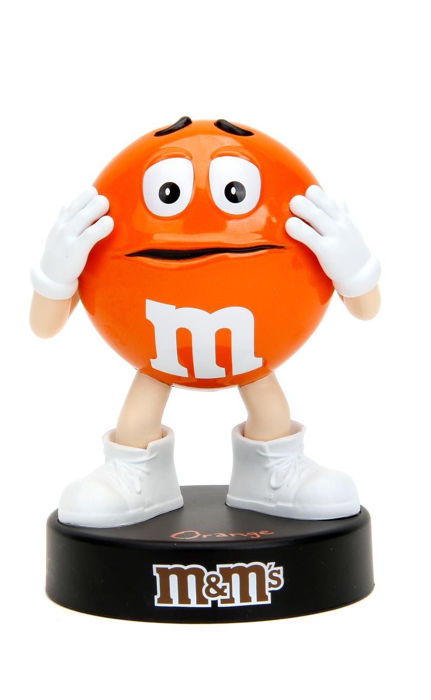 Metals Die Cast Licensed Collectables - M&M Orange Metal Figure