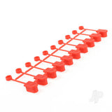 JP XT60 Plug Protective Insulation Cover Red (10pcs)