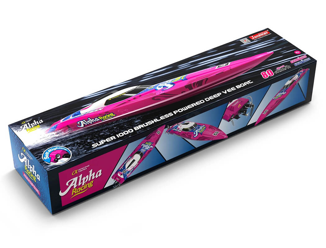 JOYSWAY ALPHA V2.0 BRUSHLESS ARTR RACING BOAT WITH OUT BATT/CHRGR