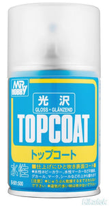 Mr Hobby Mr Topcoat Gloss Spray B-501