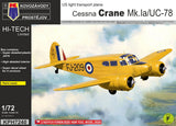 Kovozavody Prostejov 1/72 Cessna Crane Mk.1a/UC-78 Kit 7240
